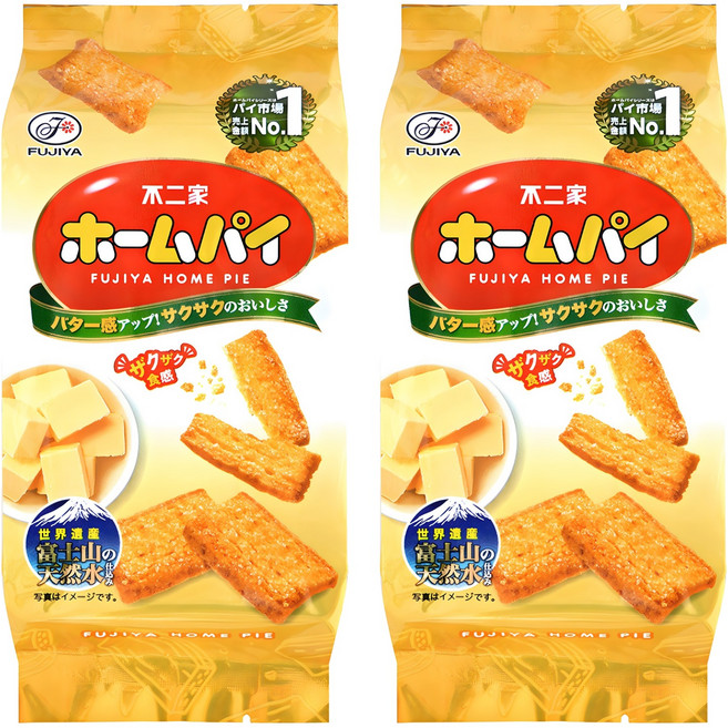 FUJIYA 不二家 千層派 奶油風味, 80g, 2袋