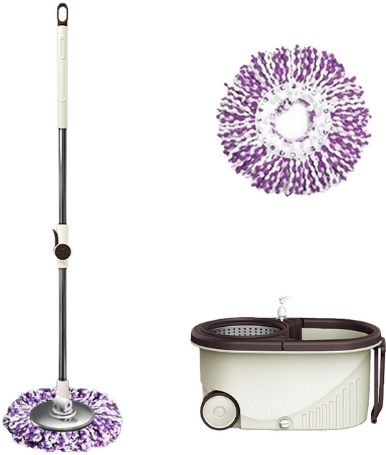 월드크린 파워 통돌이 핸드스핀 프리미엄 베이지, 1세트