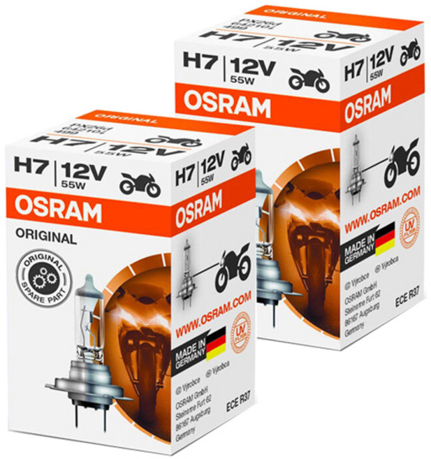 오스람 오리지널 순정 롱라이프, 2개, H7