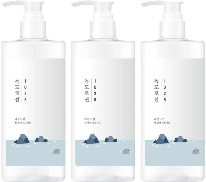 라운드랩 1025 독도 로션, 400ml, 3개