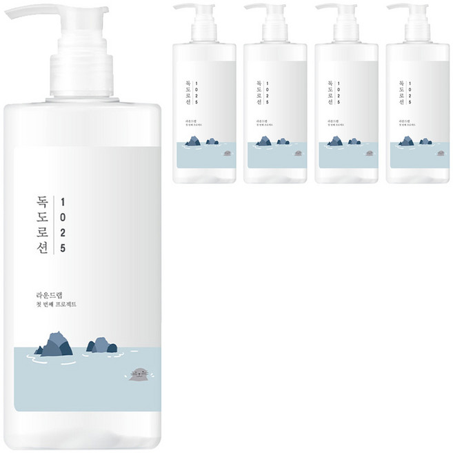 라운드랩 1025 독도 로션, 400ml, 5개