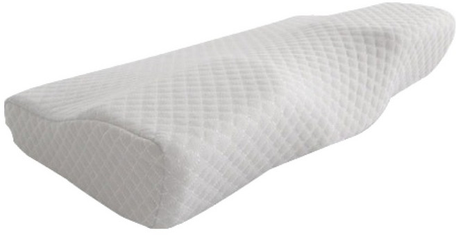 LIV MOM 3D記憶枕 附枕套, 白色, 1組