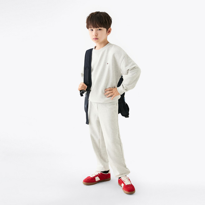 타미힐피거 타임리스 스웨트 팬츠 T42F6PPC11CBT1P1N