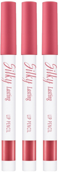 미샤 실키래스팅 립 펜슬 0.25g, 엔젤칙스, 3개