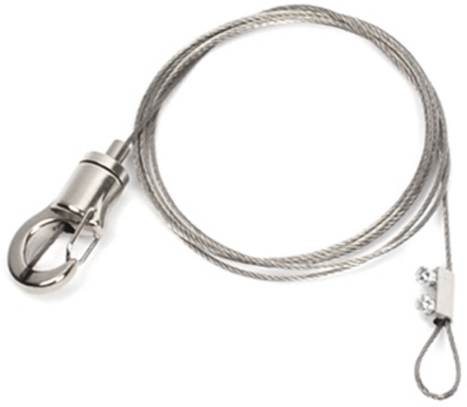 선반나라 1WAY 와이어 걸이, 혼합 색상, 1개