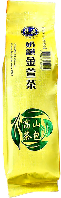 龍源茶品 鑫龍源 茶農職人經典台灣 奶韻金萱茶包, 2g, 30包, 1袋