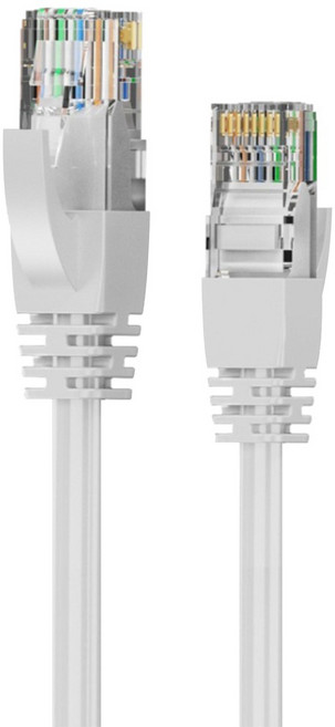 DTAudio Cat.6網路線 金屬接頭 RJ45, 白色, 1條, 30m