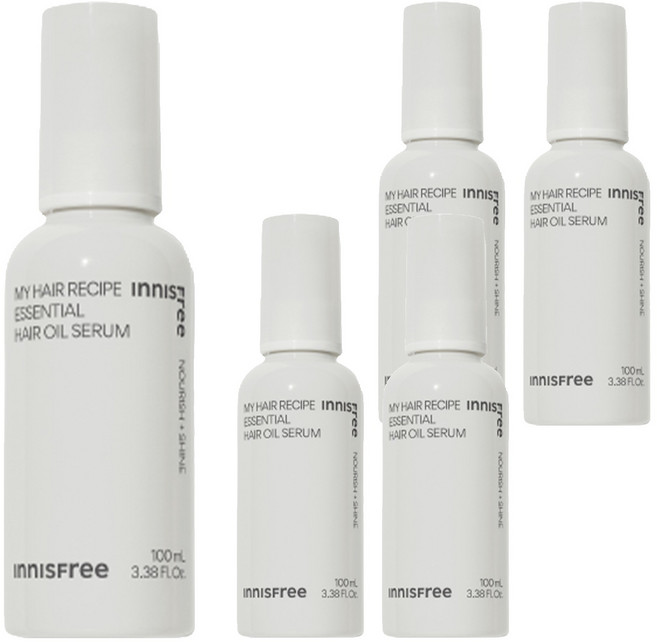 INNISFREE 我的秀髮奇蹟護理精華油, 100ml, 5瓶