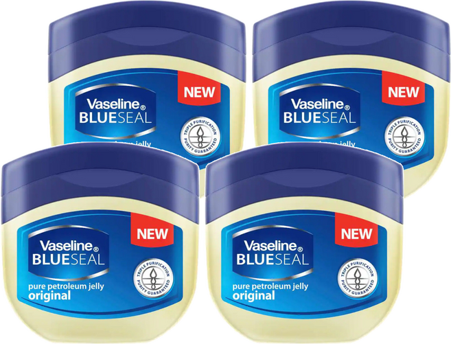 Vaseline 凡士林 潤膚膏, 原味, 50ml, 4罐