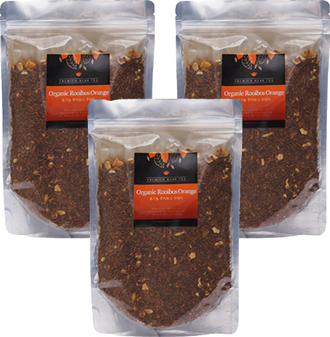 아름드레 대용량 리필 루이보스 오렌지 블랜딩차, 60g, 1개입, 3개