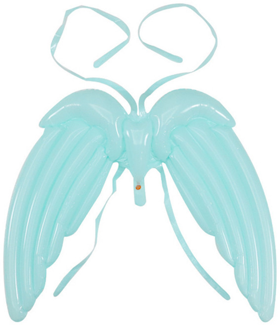 마켓감성 천사 날개 파티 풍선, 블루, 8개