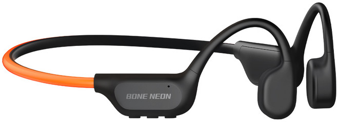 에이투 본네온 초경량 골전도 블루투스 이어폰, BONE NEON, 블랙