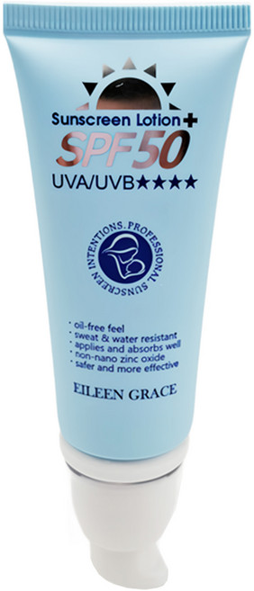 EILEEN GRACE 妍霓絲 清爽高效防曬乳 SPF50+, 40ml, 1條