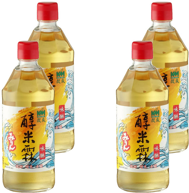 KOKUMORI 穀盛 醇米霖, 500ml, 4瓶