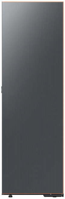 [색상선택형] 삼성전자 BESPOKE Infinite Line 1도어 키친핏 좌열림 냉장전용 냉장고 408L 방문설치, 타임리스 차콜, RR40C8995APG