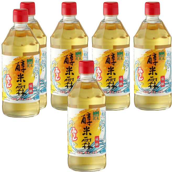 KOKUMORI 穀盛 醇米霖, 500ml, 6瓶