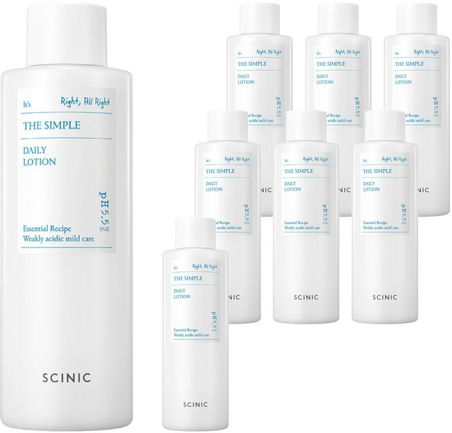 싸이닉 더 심플 데일리 로션, 300ml, 8개