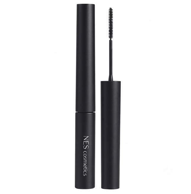 NES cosmetics 恩藝偲 不暈不塌極細防水睫毛膏 3.5g, 黑色, 1支