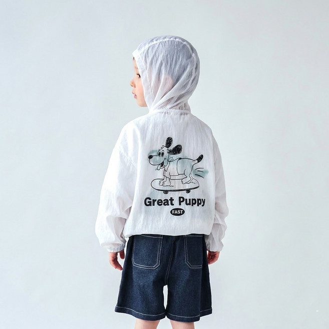 월튼키즈 아동용 쿨썸머보드퍼피 바람막이 점퍼