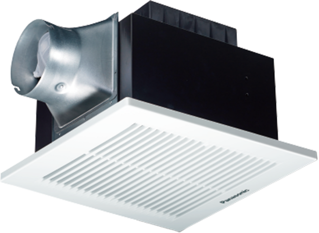 Panasonic 靜音型換氣扇, 黑色 + 白色