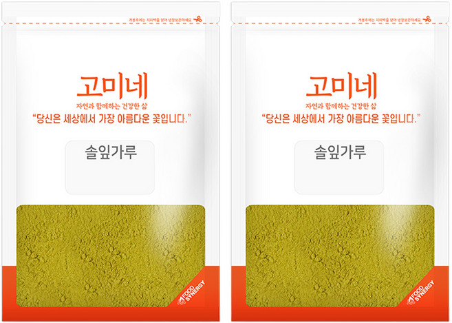 고미네 솔잎가루, 2개, 500g