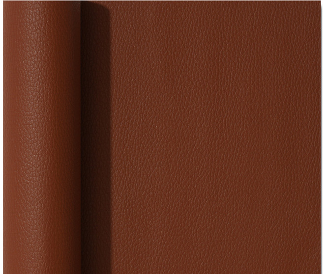 콕템 대형 다용도 가죽 스티커, 브라운