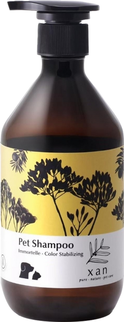 xan 杉淬 蠟菊護色滋養寵物洗毛精, 520ml, 1桶
