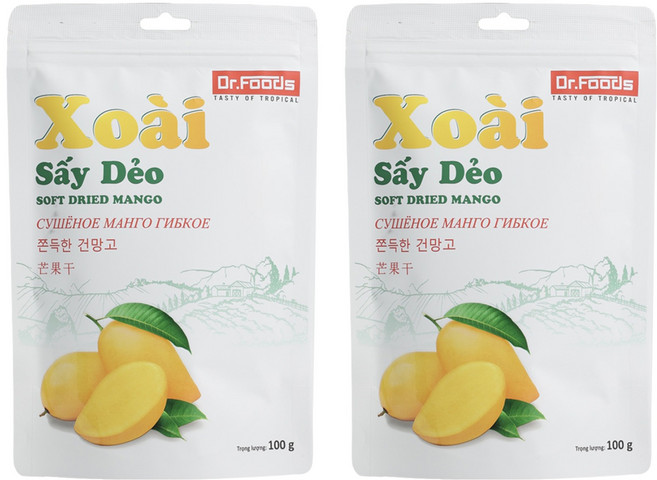 芒果乾 100g, 2入