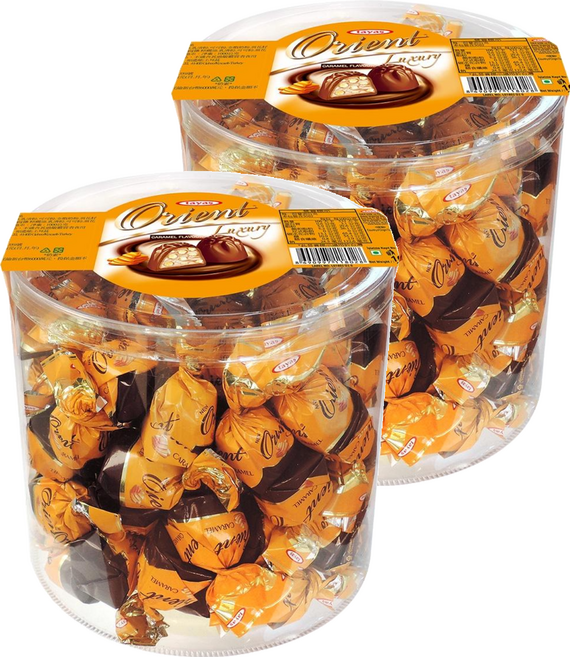 tayas 東方焦糖風味可可製品, 1kg, 2罐