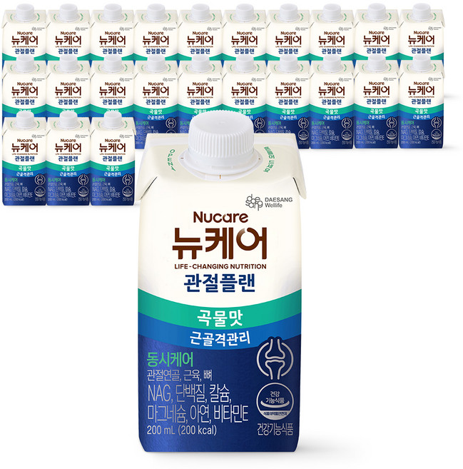 뉴케어 정품 관절플랜 곡물맛, 200ml, 24개