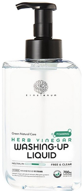 아이너바움 아기 주방세제 거품형 무향, 700ml, 1개