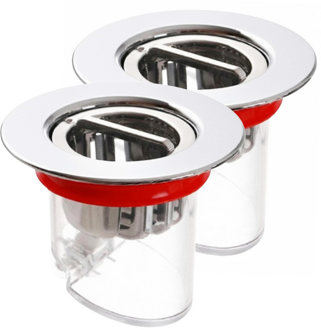 FaSoLa 帶閥門多層矽膠密封防蟲 防臭地漏蓋 共用款