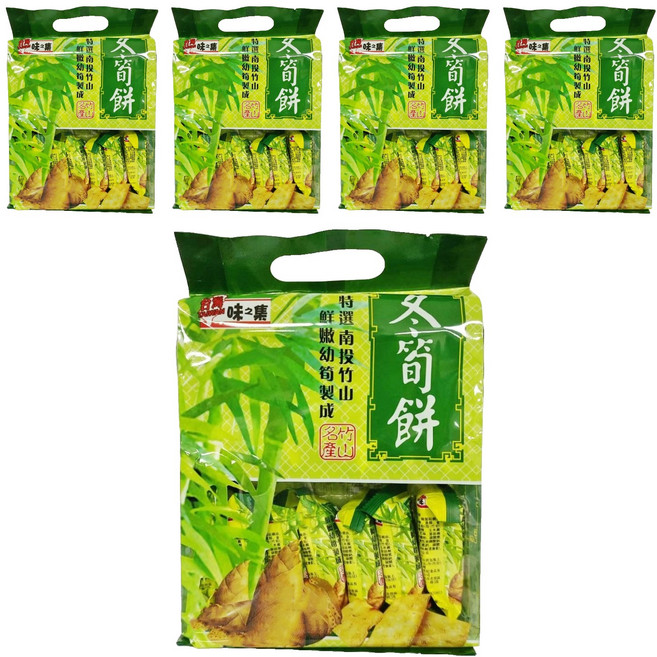 味之集 冬筍餅, 210g, 5袋