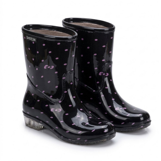 슈즈앤 숏 레인부츠 SN1028