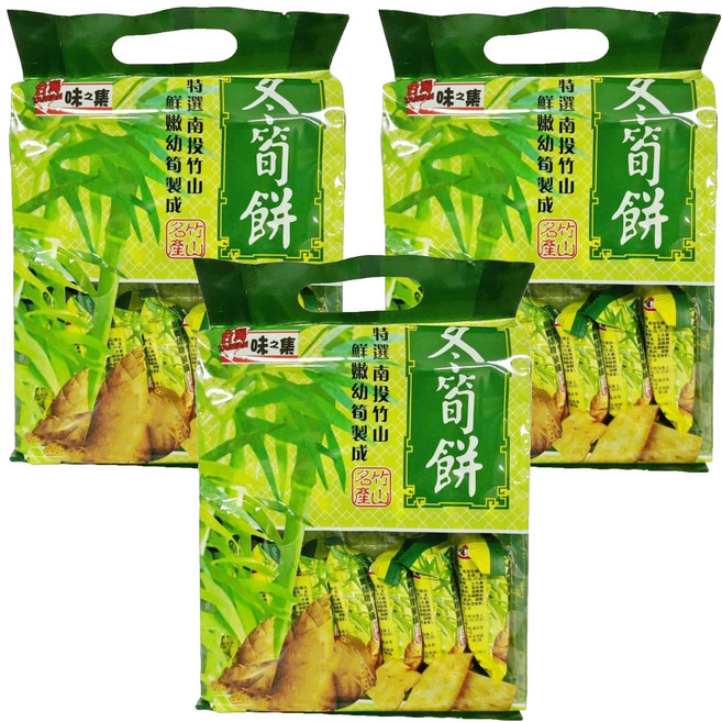 味之集 冬筍餅, 210g, 3袋
