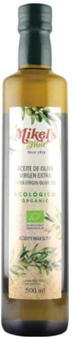 Mikel's Fruit 歐羅 西班牙歐羅有機第一道冷壓特級初榨橄欖油, 1瓶, 500ml