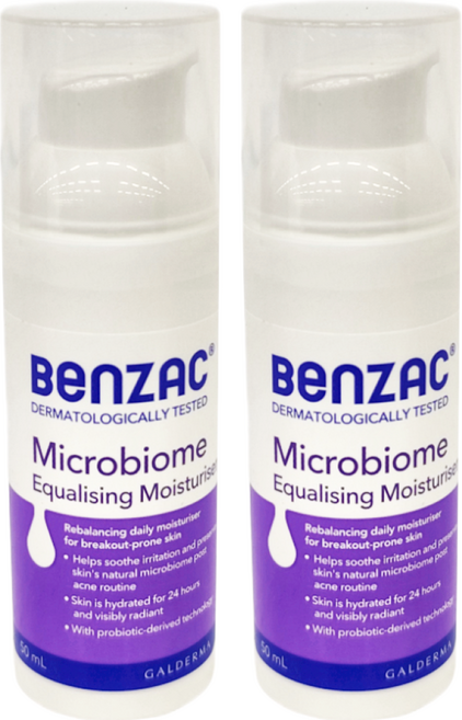 BEnZAC 倍克痘益菌修護乳 舒潤肌膚, 2瓶, 50ml