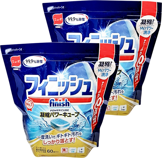 finish 洗碗錠, 300g, 2包
