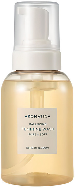[비건라이프] 아로마티카 퓨어 앤 소프트 여성청결제, 300ml, 1개