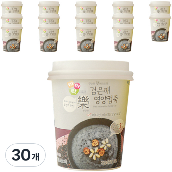 푸른가족 검은깨 영양컵죽, 33g, 30개