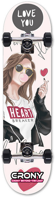 크로니 더 뉴 스케이트보드, 민트 러브, 1개