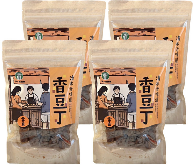 清水區農會 香豆丁, 200g, 4個