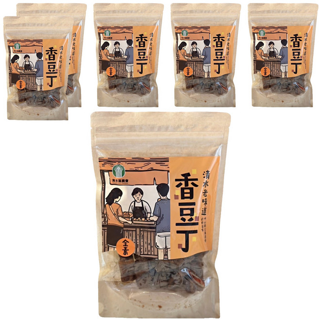 清水區農會 香豆丁, 200g, 6個