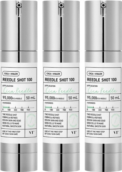 VT COSMETICS 老虎微針精華 100, 50ml, 3瓶