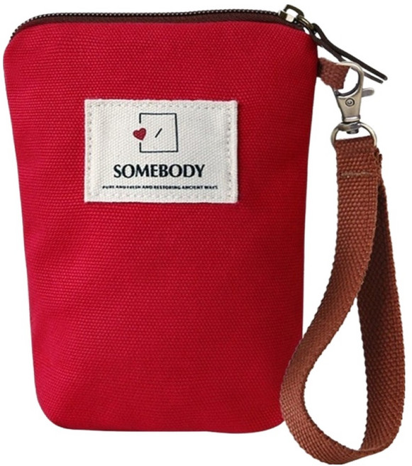 엘쏘 컬러플 다용도 스트랩 핸디 파우치