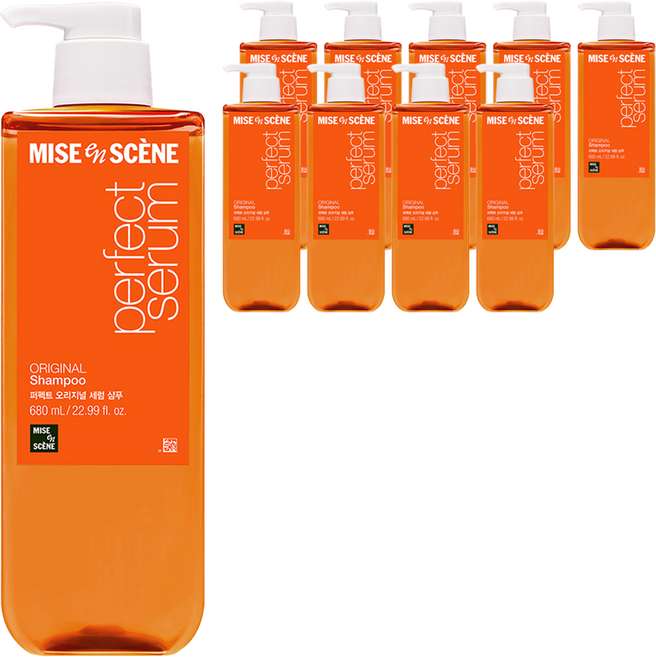mise en scene 魅尚萱 完美經典精華洗髮精, 680ml, 10個