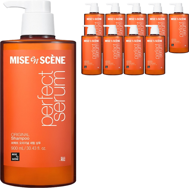 mise en scene 魅尚萱 完美經典精華洗髮精, 900ml, 10個