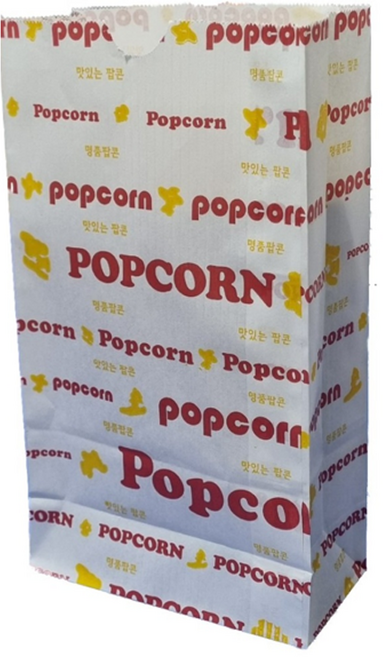 유앤팩 낱개 포장 팝콘 봉투, 100개입, 1개