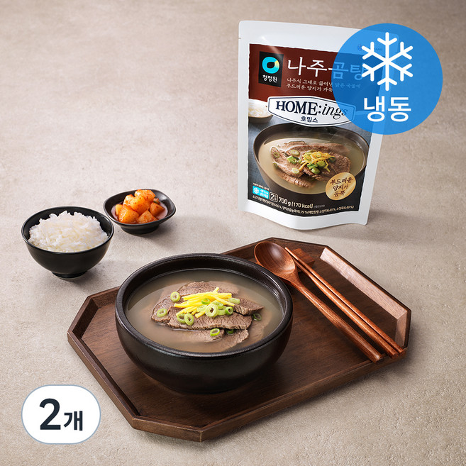 호밍스 나주곰탕 (냉동), 700g, 2개
