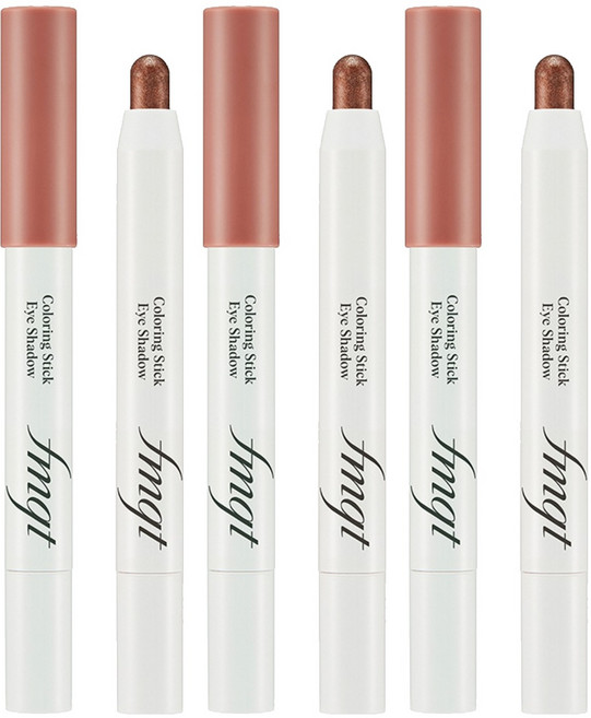 fmgt E 컬러링 스틱 아이섀도우, 04 다크브라운, 3개